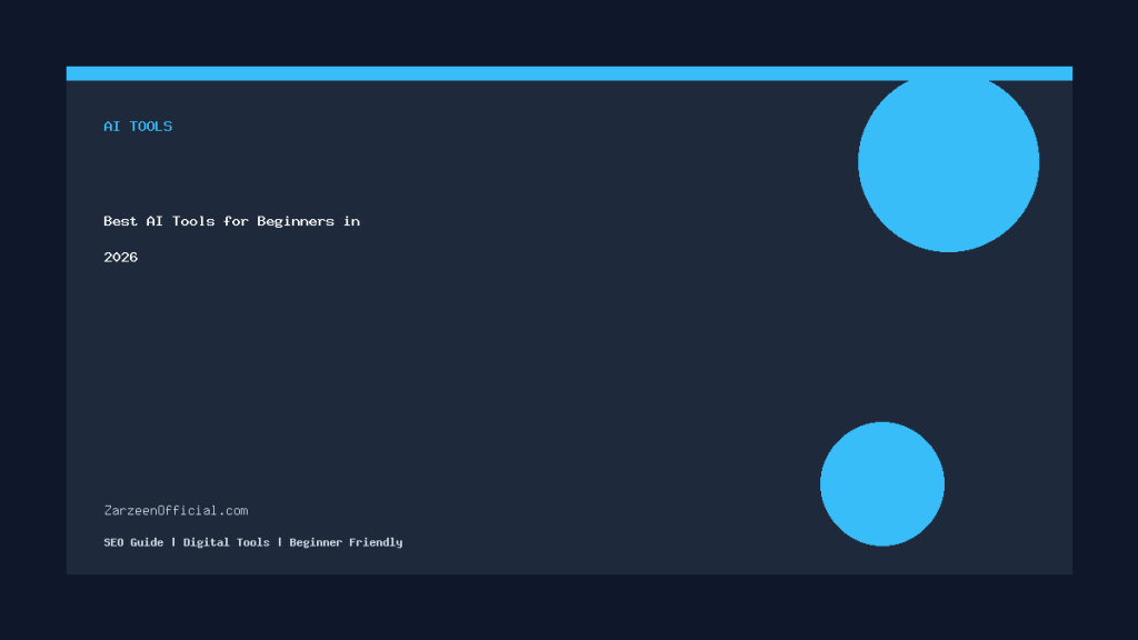 Best AI Tools for Beginners in 2026 - 4