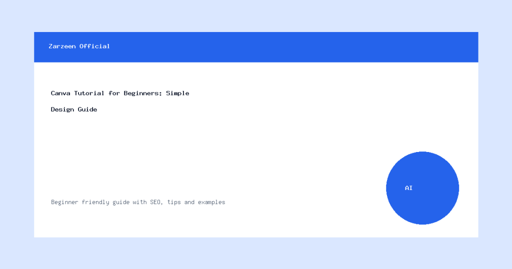 Canva Tutorial for Beginners: Simple Design Guide Canva Tutorial for Beginners - image 4